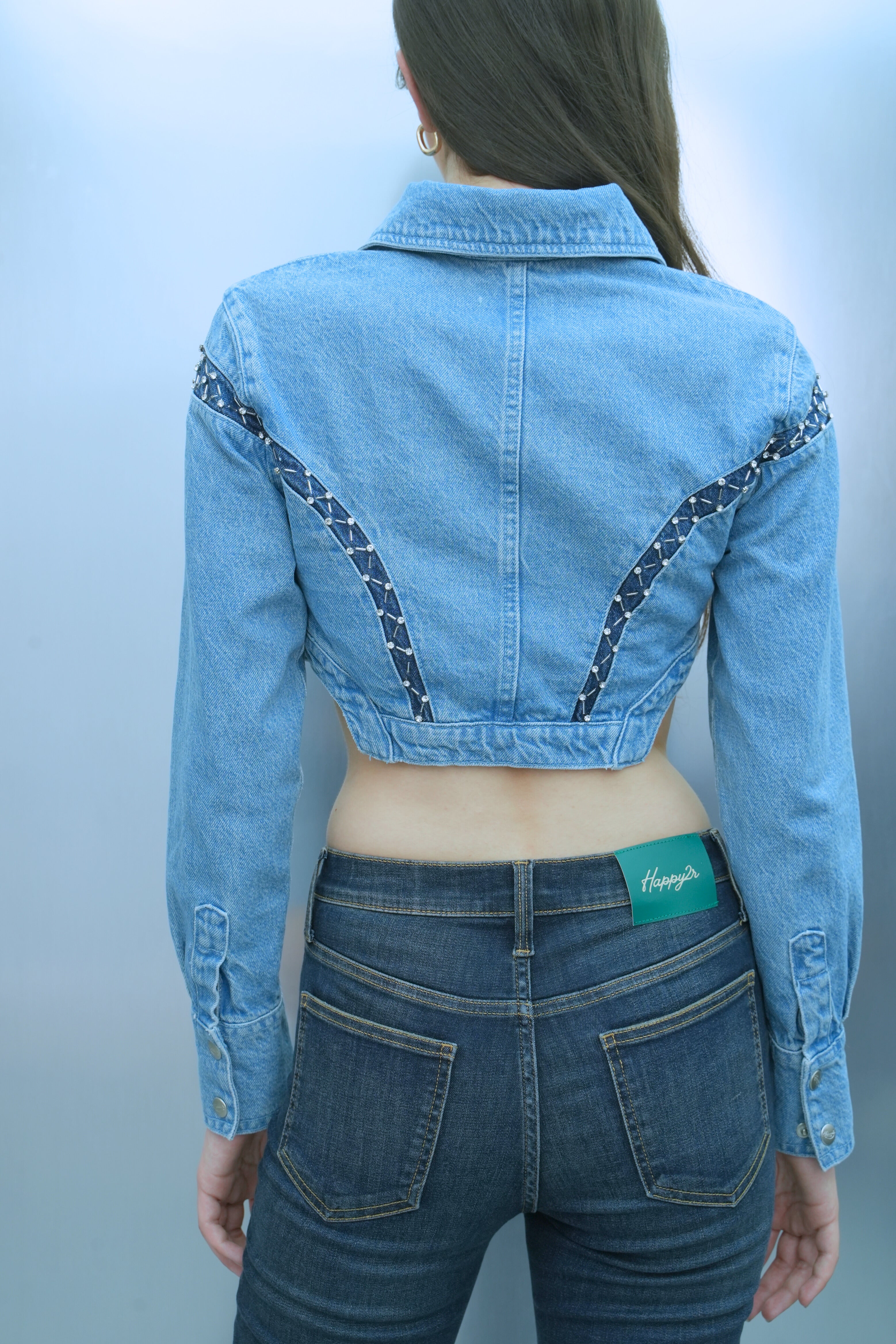 Long sleeve Crop-top Jacket