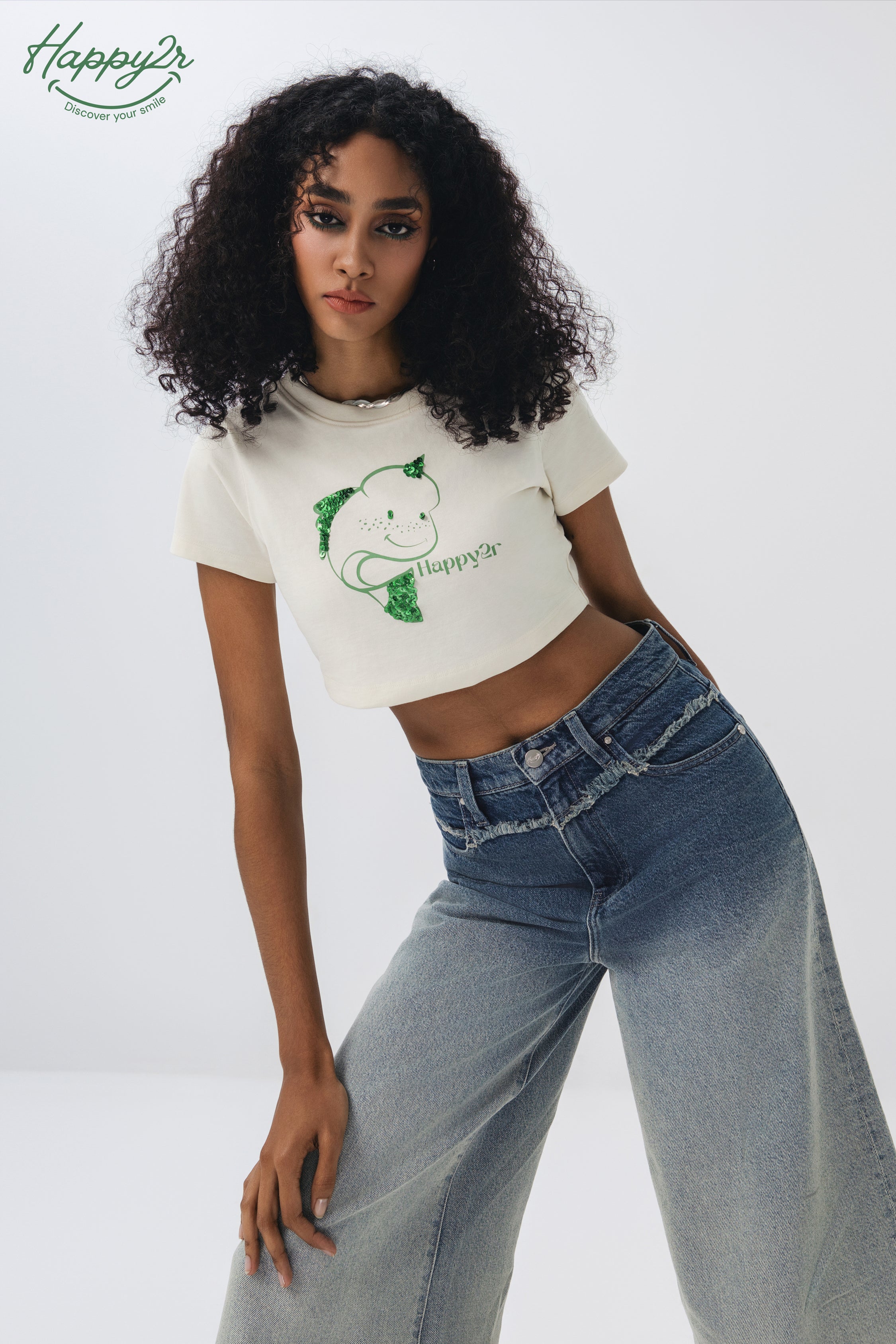 Super High-Rise Wide Leg Loose Denim Jeans