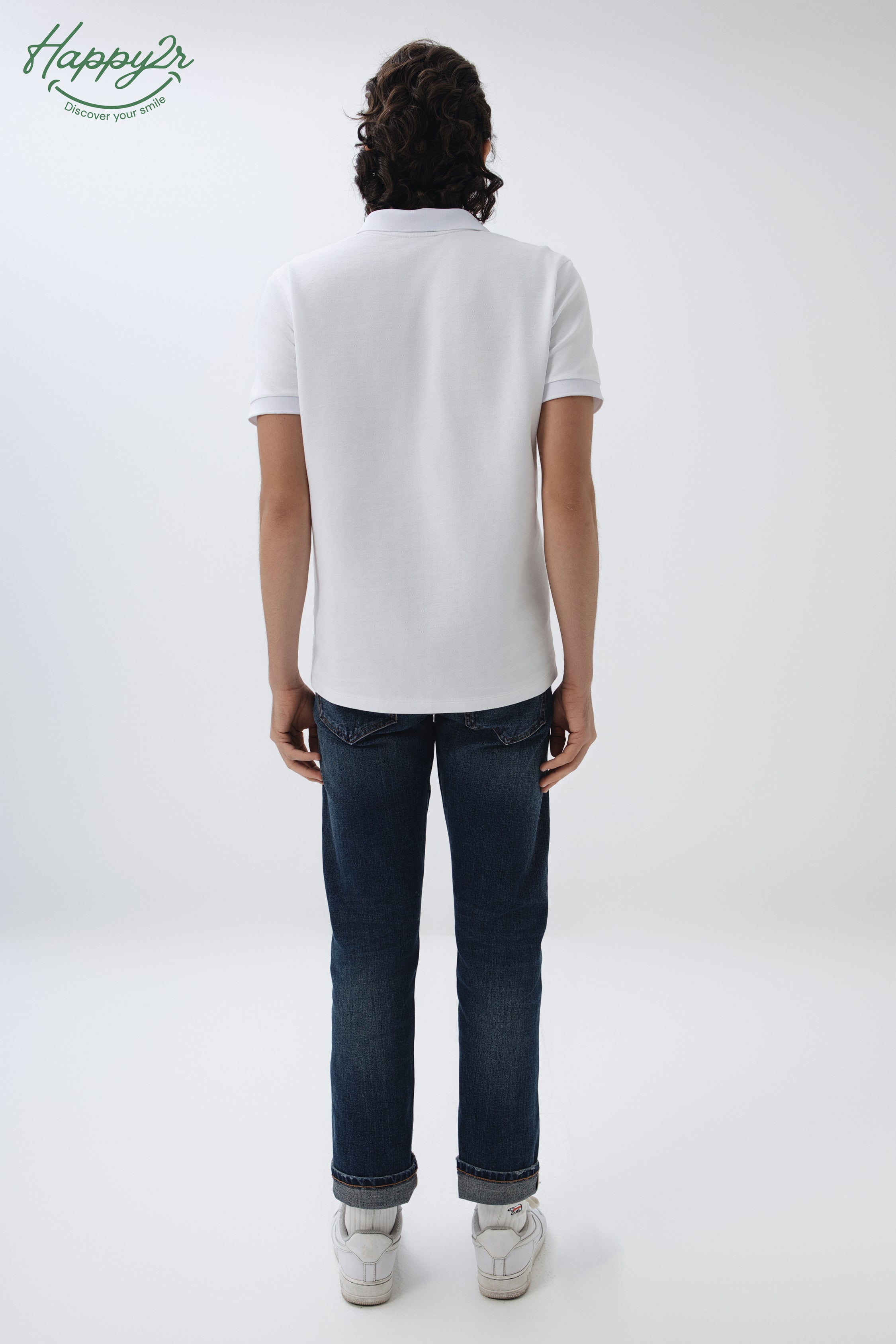 Slim-Straight Basic Wash Selvedge Stretch Jeans