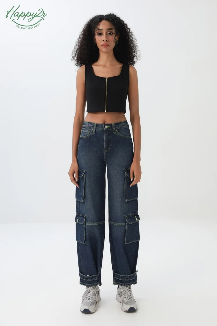 mid-rise-dark-wash-cargo-jeans-1